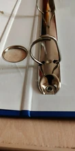 Carpeta de 3 anillas A4 para archivador organizador de documentos, almacenamiento, clip de metal duradero, carpeta de archivos, regalo de papelería para negocios, oficina y escuela