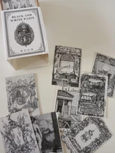 Señor papel 100 unids/caja Vintage Story Kraft papel recortes/fabricación de tarjetas/proyecto de diario DIY diario decoración tarjetas LOMO