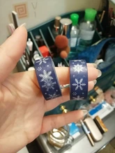 Uds 15MM * 10M nuevo diseño de la serie de Navidad copos de nieve adhesivo cinta de Washi DIY Scrapbooking cinta adhesiva de cinta de papel adhesiva