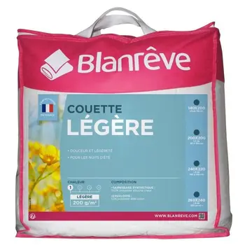 

BLANREVE Quilt light polycotton White 220x240 cm