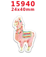 30 шт мультяшный персонаж плоское украшение из смолы PR 13965 - Цвет: 15940