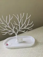 WE-pendientes de ciervo negro rosa blanca y rosada, collar, anillo, pendiente pulsera joyería, cajas y soporte de exhibición, bandeja de almacenamiento de árbol, joyería