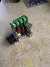 Regulador de voltaje oscurecimiento AC 220V 2000W SCR, controlador de velocidad del Motor, termostato, módulo regulador de voltaje electrónico