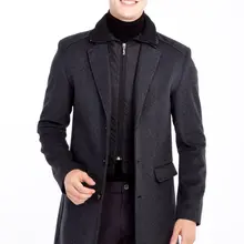 Kigili мужская одежда осень-зима Теплое повседневное пальто Высокое качество шерстяные пальто Сделано в Турции самое необходимое мужская шерстяная куртка