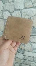 Cartera corta de cuero recubierto para hombre, billetera Retro triple Vertical, billetera coreana para jóvenes, varias tarjetas, 2020