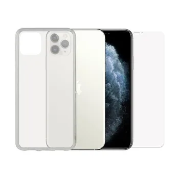 

Tempered Glass Mobile Screen Protector + Mobile Case Iphone 11 Pro Max Contact