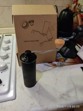 Coffee-Grinder Miller Milling-Machine Manual 45MM XEOLEO Mini Portable Aluminum 15g Silver/gold