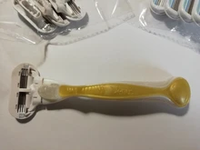 Cabezales de afeitado de 3 cuchillas, máquina de afeitar para el cuidado de la piel, recortador de pelo corporal reemplazable, accesorios de depilación, 4 unids/lote