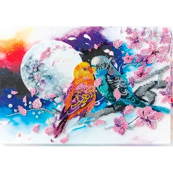 

Av-639 set for embroidery with beads 'неразлучные' 29*20 cm