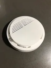 KinJoin-Detector de humo para el hogar y la Oficina, alarma fotoeléctrica de seguridad contra incendios, Sensor de alarma de humo