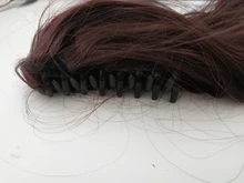 LISI GIRL-Extensión de pelo largo ondulado de 22 pulgadas, cabello sintético resistente al calor, cola de caballo, cola de caballo