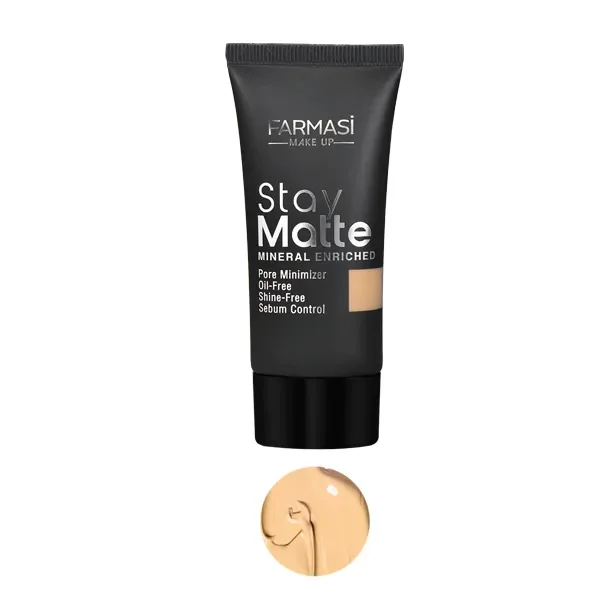 

Farmasi Stay Matte Foundation Light Beige 09 - 30 ml 387493081