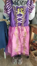 Chicas Rapunzel vestido de la princesa del traje para niña niños Cosplay Sofia Vestidos vestido de niños ropa de fiesta de cumpleaños 2-8 años