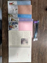 2020 6 unids/set 3D caracteres de chino reutilizable ranura caligrafía cuaderno bolígrafo borrable aprender hanzi adultos arte de escribir libros.