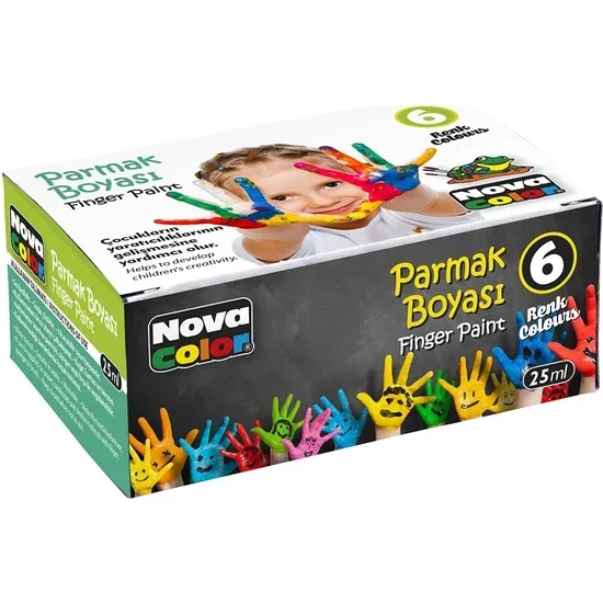 

Nova Color Finger Paint 25Cc 6 Nc-138