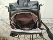 Bolso de viaje antirrobo para mujer, de gran capacidad Mochila de cuero, estilo escolar, bandolera de hombro individual