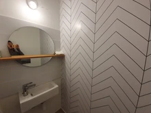 Stick Wallpaper Geometric-Contact-Paper Self-Adhesive Black White Stripes Removable Haohome
