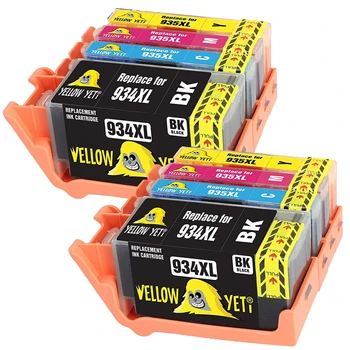 

8pcs Compatible HP 934 935 Ink Cartridge With Chip 934XL 935XL for HP Officejet Pro 6812 6815 6230 6230 6820 6830C 6830 Printer