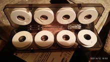 Caja de aparejos de pesca con placa de bobinado de espuma, 8/16 Uds.