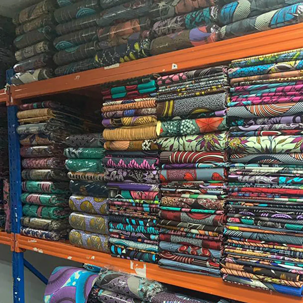 African Wax Fabric Kente Wax African Wax Fabrics Nigerian Wax Print Fabric High Quality African Ghana Wax Fabrics For Sewing