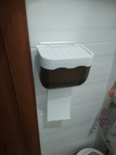 Shelf Paper-Holder Storage-Rack Tissue Bathroom-Box Toilet-Paper Wall-Mount Mobile-Phone-Storage