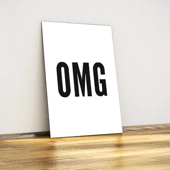 

OMG! -Decorative Metal Plate