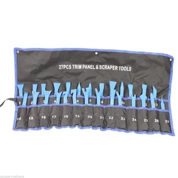 

Kit 27 pc tools removal door panels/mouldings/hubs/splashes