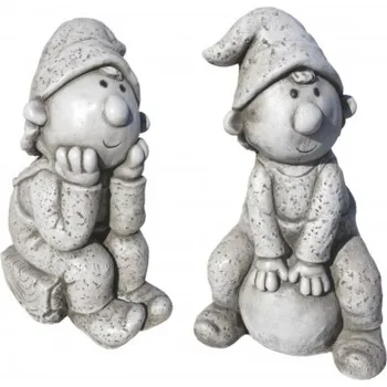 

Decorative figure Jardins Peter and Walter 43cm. Concrete-Stone