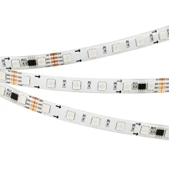 

LED strip & GE; 24v cx6 RGB-Auto (10mm, 13.2 W/M, IP65) 5 m Arlight 027613(1)