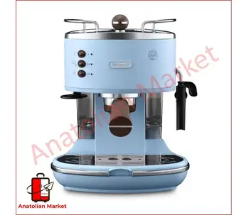 

Delonghi ECOV311.AZ Icona Vintage Series Espresso and Cappuccino Machine . Expresso maker vacuum cafe espresso