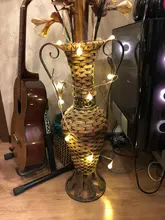 Lights Led-String Battery-Operated Firecracker Fairy Party Copper-Wire Christmas-Window