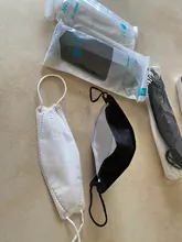 Mascarilla de 4 capas con filtro KN95 para adultos, máscara FFP2 de 4 capas con filtro, FPP2, FFP 2 FFPP2