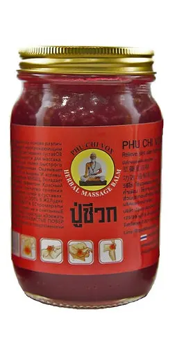 Красный Тайский бальзам PHU CHI VOX HERBAL 200 гр |