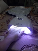 Secador de uñas LED UV, lámpara para curar todos los esmaltes de uñas de Gel con detección de movimiento, herramienta de salón de manicura y pedicura