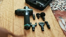 Pistola de masaje de percusión de tejido profundo, masajeador muscular para aliviar el dolor, 30 velocidades, pantalla táctil LCD, pistola de Fascia, masajeador corporal eléctrico