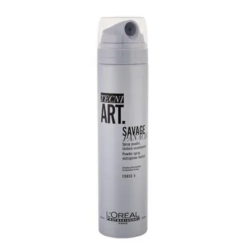 

L'Oreal Professionnel Dry Spray Strong hold Tecni.Art Savage panache, with пудровой texture, 250 ml