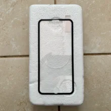 Protector de pantalla de vidrio templado con borde curvado 2000D, para iPhone SE 2020, 6, 6S, 7, 8 Plus, 11 Pro, XS, Max, X, XR
