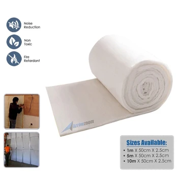 

Arrowzoom 1/5/10 Meters Upholstery Grade Fabric Polyester Wadding Dacron Batting Sheet Roll