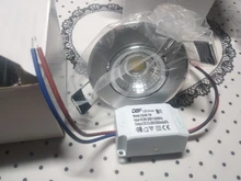 Dimmable LED Downlights Ceiling-Lamp DBF Angle Recessed 220V AC110V 9W 12W 6W COB Round