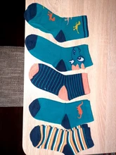 INPEPNOW-5 pares de calcetines de algodón para niños y niñas, calcetines de algodón de dibujos animados para bebés recién nacidos niños, Skarpetki WZ002