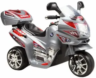 

Motorcycle electric, silver, Battery 6V/4AH,12W art. 86092