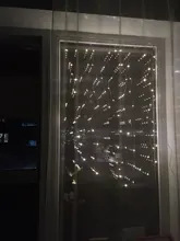 Light USB Window-String-Lights Led Curtain Remote-Control Party-Decoration Fairy-Christmas-Garland