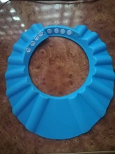 Gorro de baño para bebé, protector de ojos resistente al agua, ajustable, para ducha de bebé