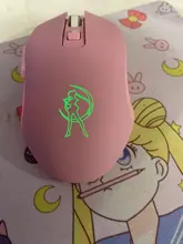 Pink Silent LED Optical Game Mice 1600DPI 2.4G USB Wireless Mouse for PC Laptop Drop