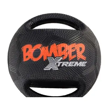 

ZEUS Ball Mini Xtreme Bomber rubber 11.4 cm-Black & Orange-dog