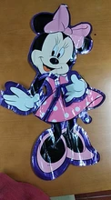 1set Globos Minnie Mickey Mouse decoraciones para fiesta de cumpleaños decoración de ducha de bebé de los niños fiesta globo de Mickey Globos de aire