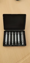 Juego de brocas para extraer tornillos dañados, herramientas de demolición, Extractor de tornillos pelados, fácil de quitar, 6 uds.