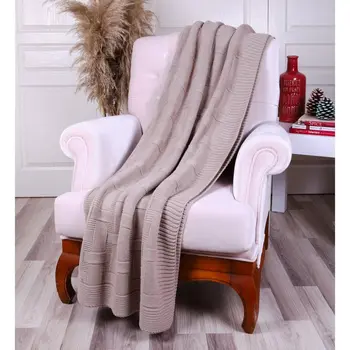 

Betires Home Knitted Throw