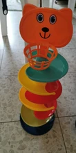 Pelota montón de rompecabezas de Torre juguetes para bebés sonajero Spin Track educativos recién nacido juguetes para niños 1 y pasatiempos