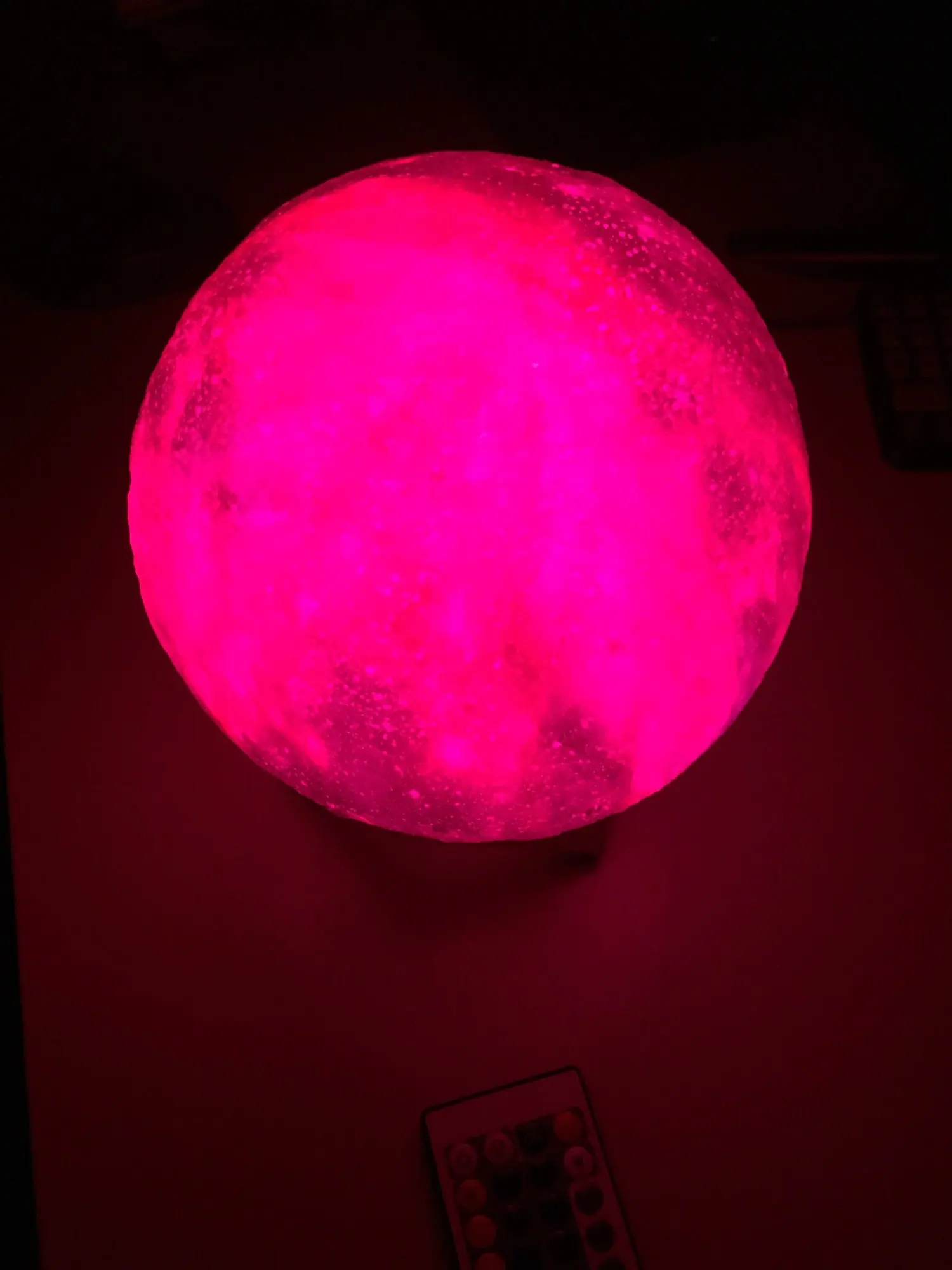 Lampe lune galaxie photo review